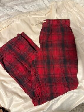 🫐3for$15🫐B2 Red Plaid Men's Lounge Pants
